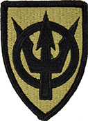 4th Transportation Group OCP Scorpion Shoulder Patch with Velcro.
